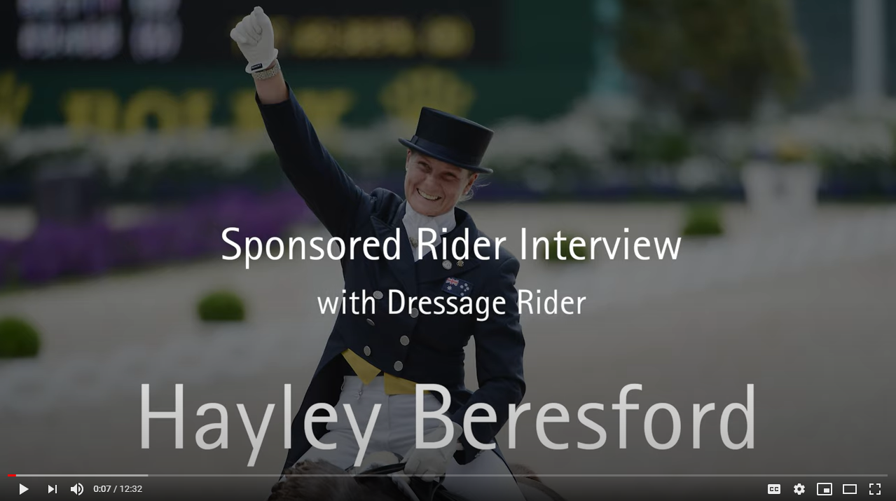 Hayley Beresford's equestrian journey